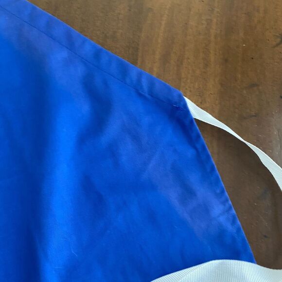 LA Imprints Attitude Apron Unisex One Size Blue Polyster Grilling Wiener - Picture 4 of 6